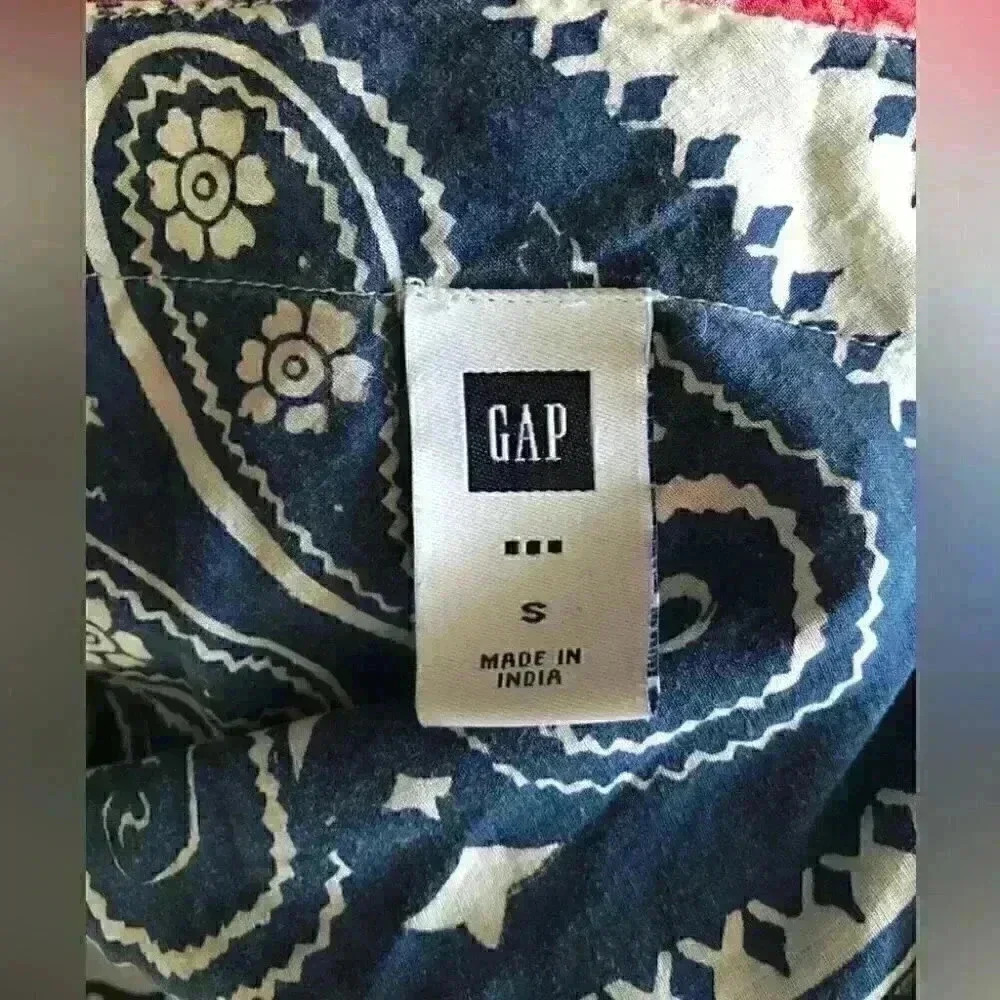 Y2K GAP VTG GAP dress A-line dress Indian Cotton Women Small - Picture 6 of 7